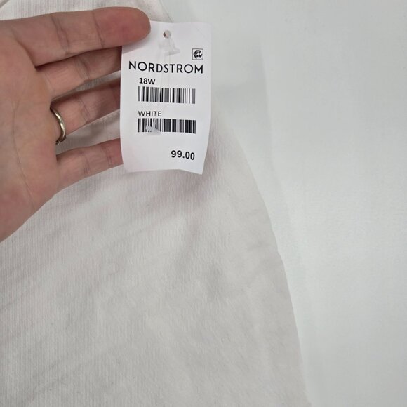 Kut from the kloth womens size 18w white Catherine Boyfriend denim jeans NWT - Picture 5 of 13